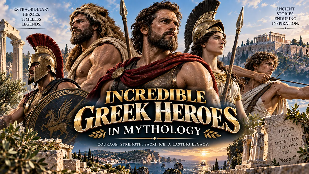 Incredible Greek Heroes in Mythology
