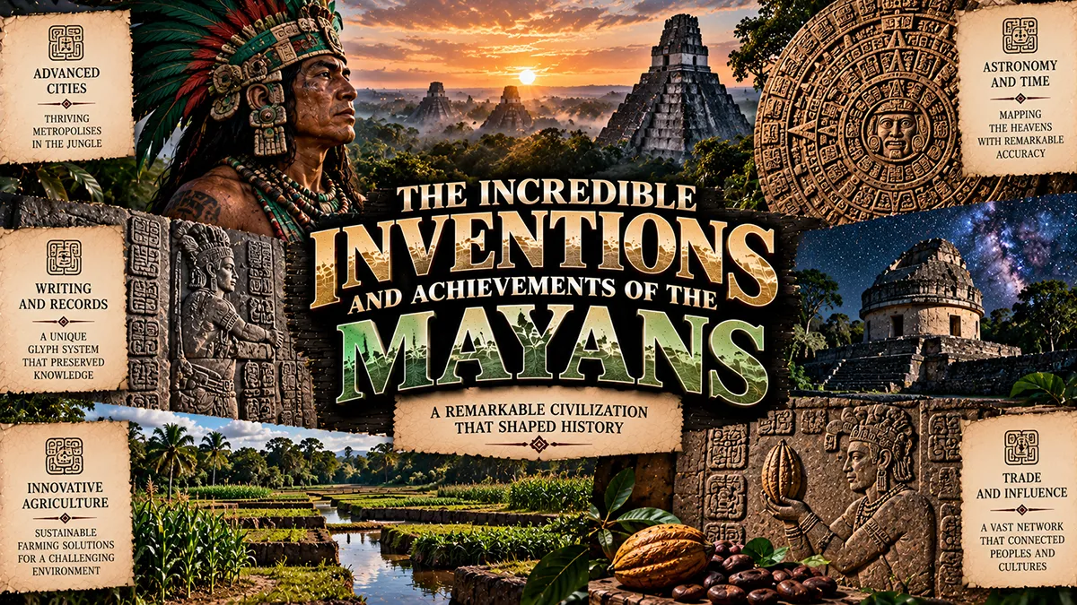 Inventions and Achievements of the Maya Civilization