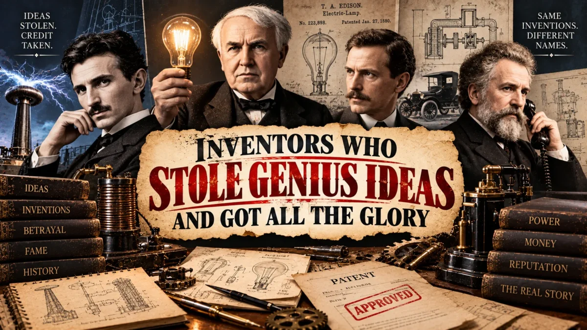 Inventors Who Stole Genius Ideas And Got All Glory
