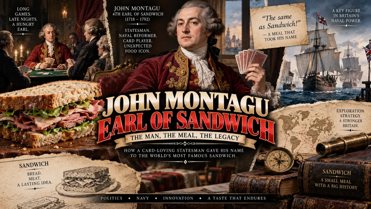 John Montagu Earl of Sandwich