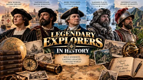 Most Legendary Explorers in History: 25 Names That Changed the Map