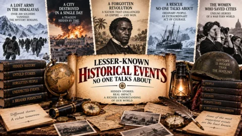 22 Lesser-Known Historical Events That No One Talks About