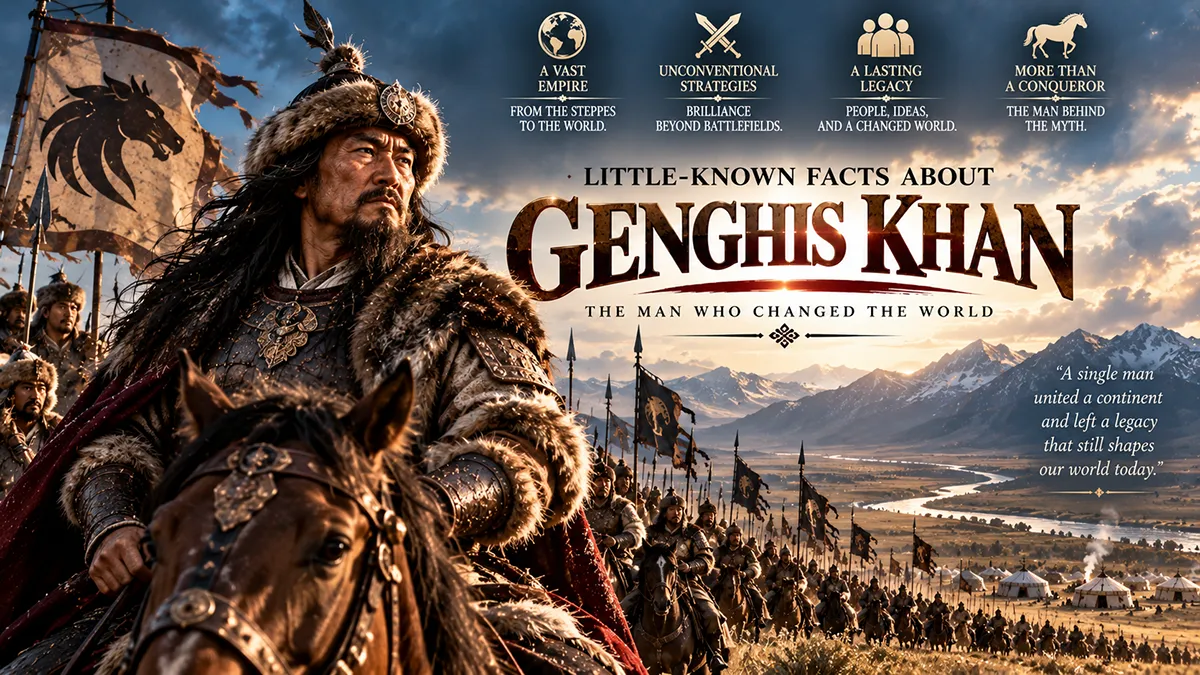 Little-Known Facts About Genghis Khan