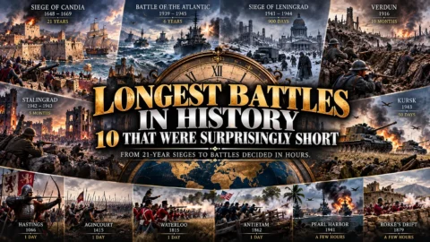 Longest Battles in History: 10 That Were Surprisingly Short