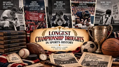 Longest Championship Droughts In Sport History