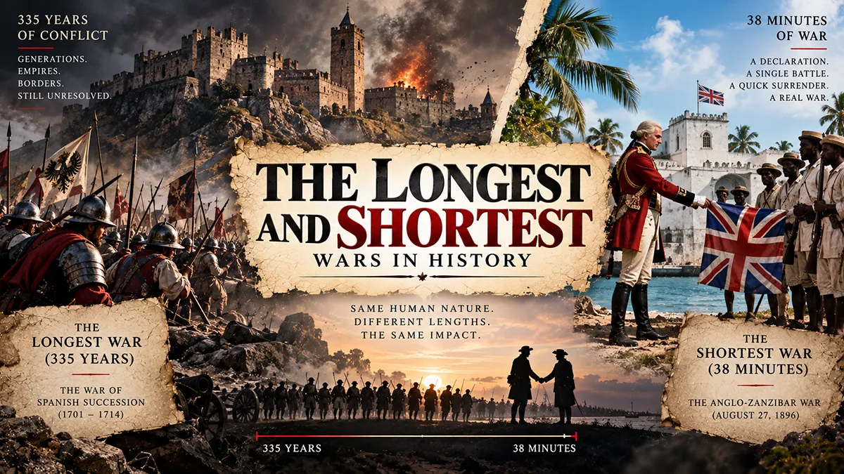 Longest and Shortest Wars in History