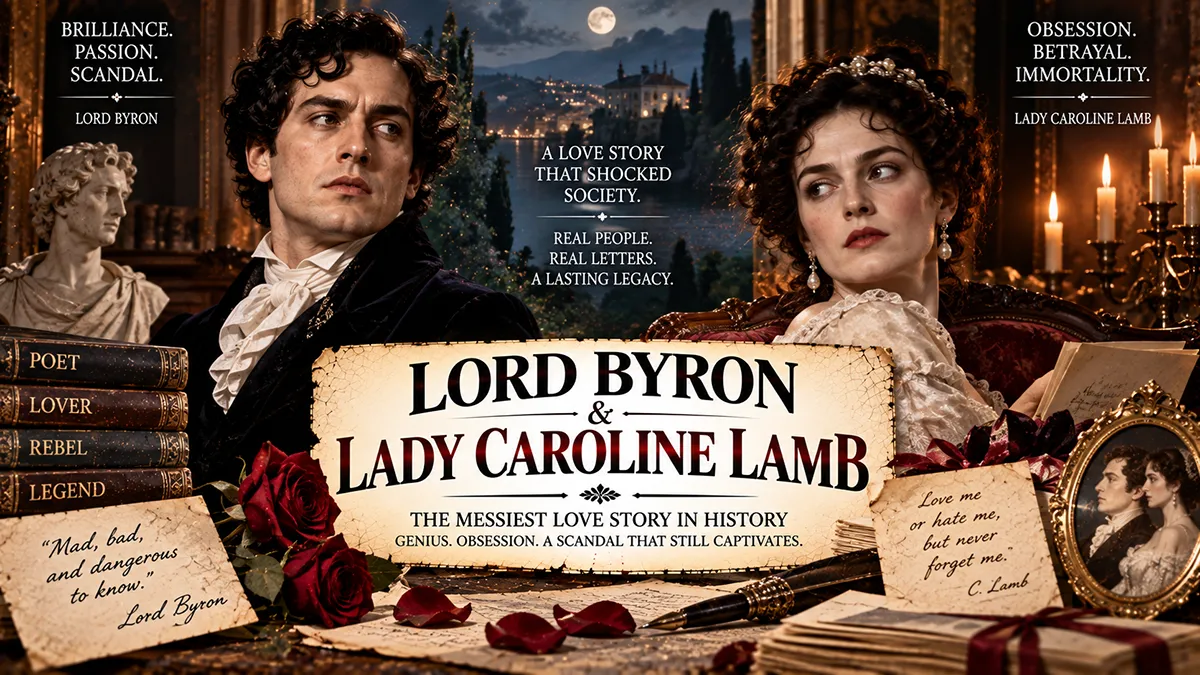 Lord Byron and Lady Caroline Lamb