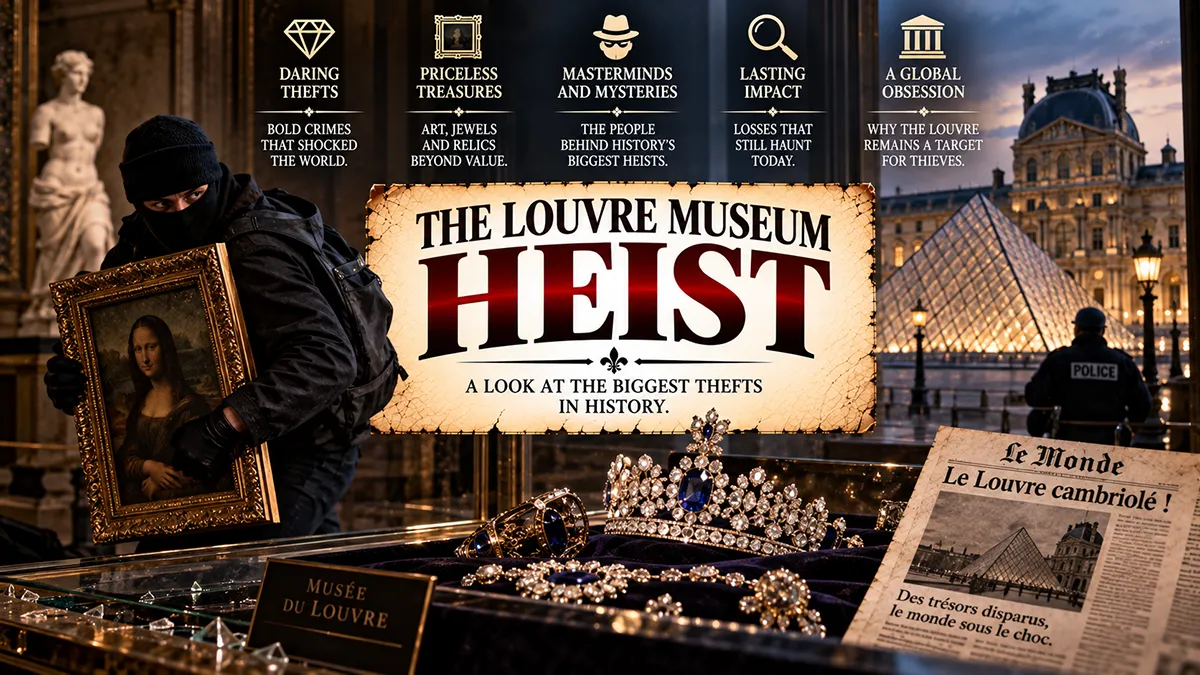 The Louvre Is No Stranger to Losing Millions: Inside the Museum’s Biggest Heists