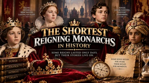 Monarchs Whose Reigns Were Hilariously Short