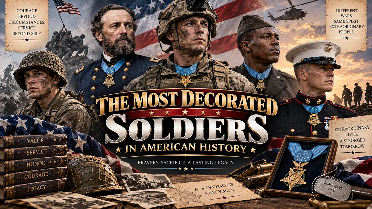 Most Decorated Soldiers In American History
