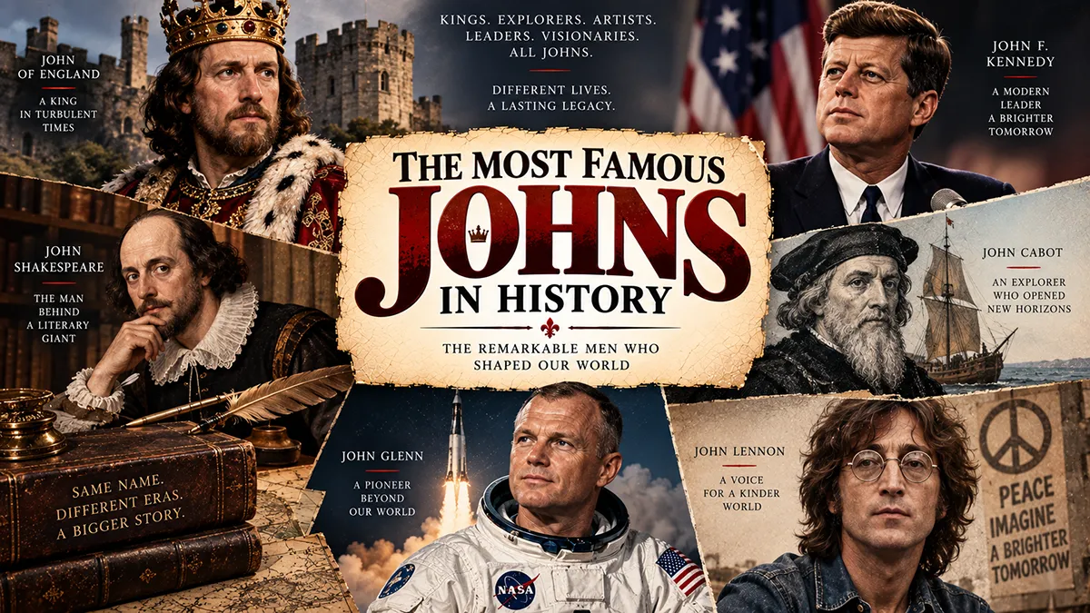 Most Famous Johns in History
