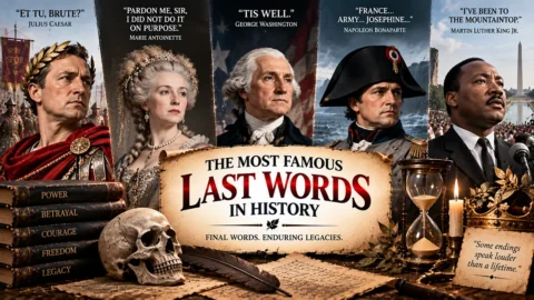 Most Famous Last Words in History