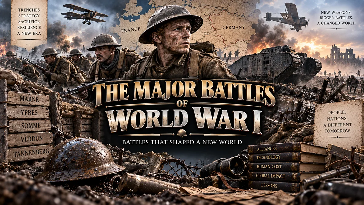 Most Historic Battles From WWI