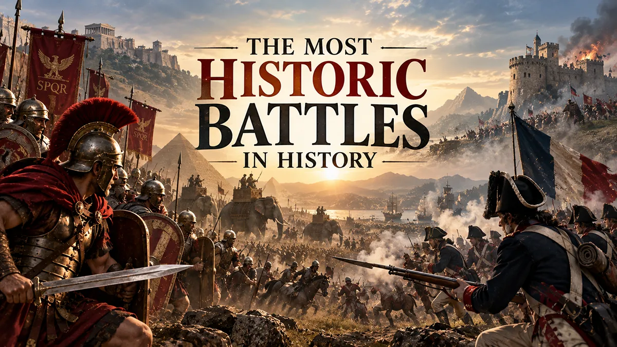 Most Historic Battles in American and World History