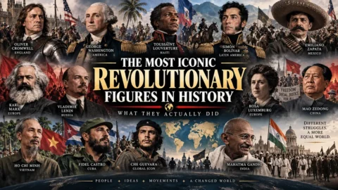 The Most Iconic Revolutionary Figures in History (And What They Actually Did)