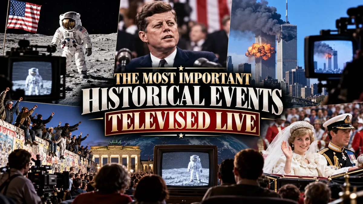 Most Important Historical Events Televised Live