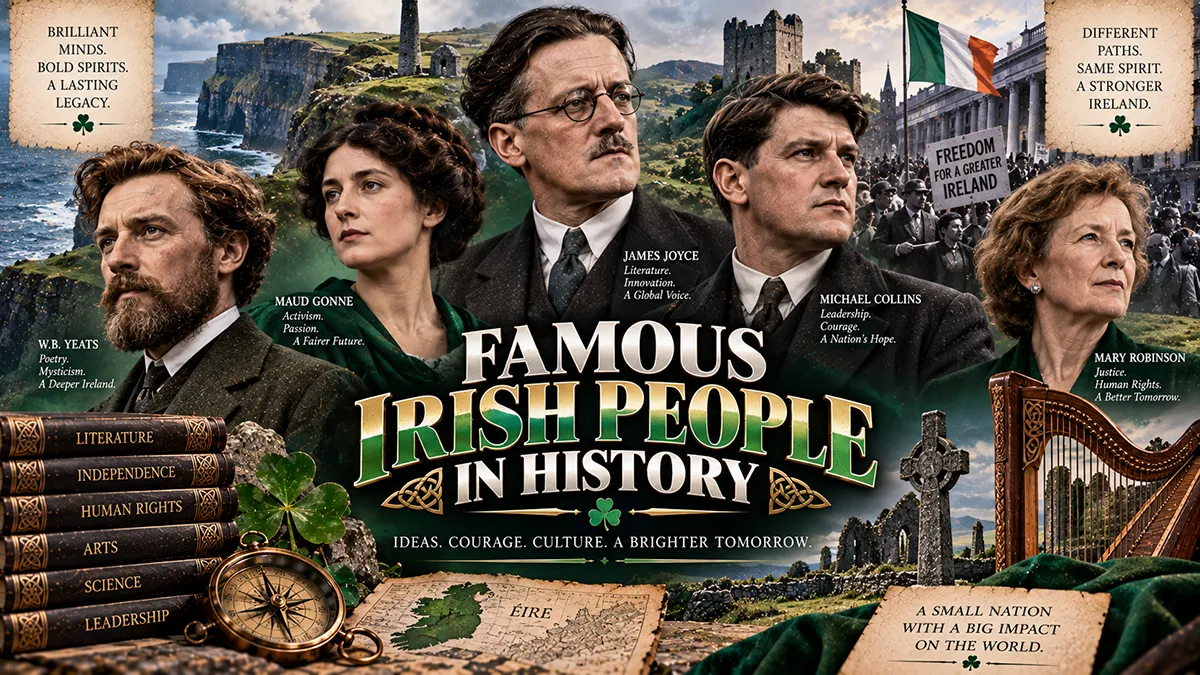 Most Important Irish People in History
