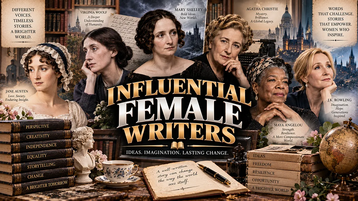 Most Influential Female Writers