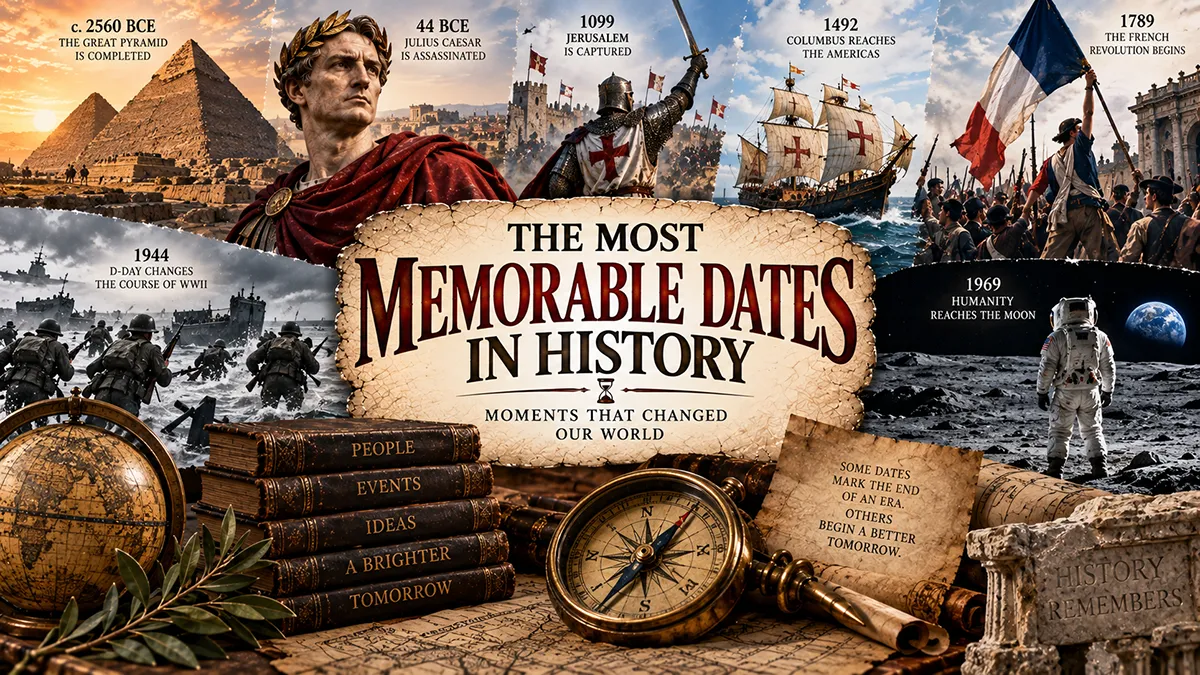 Most Memorable Dates in History