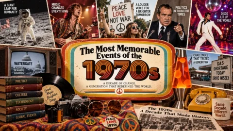 Most Memorable Events From the 70s: A Complete Guide to the 1970s