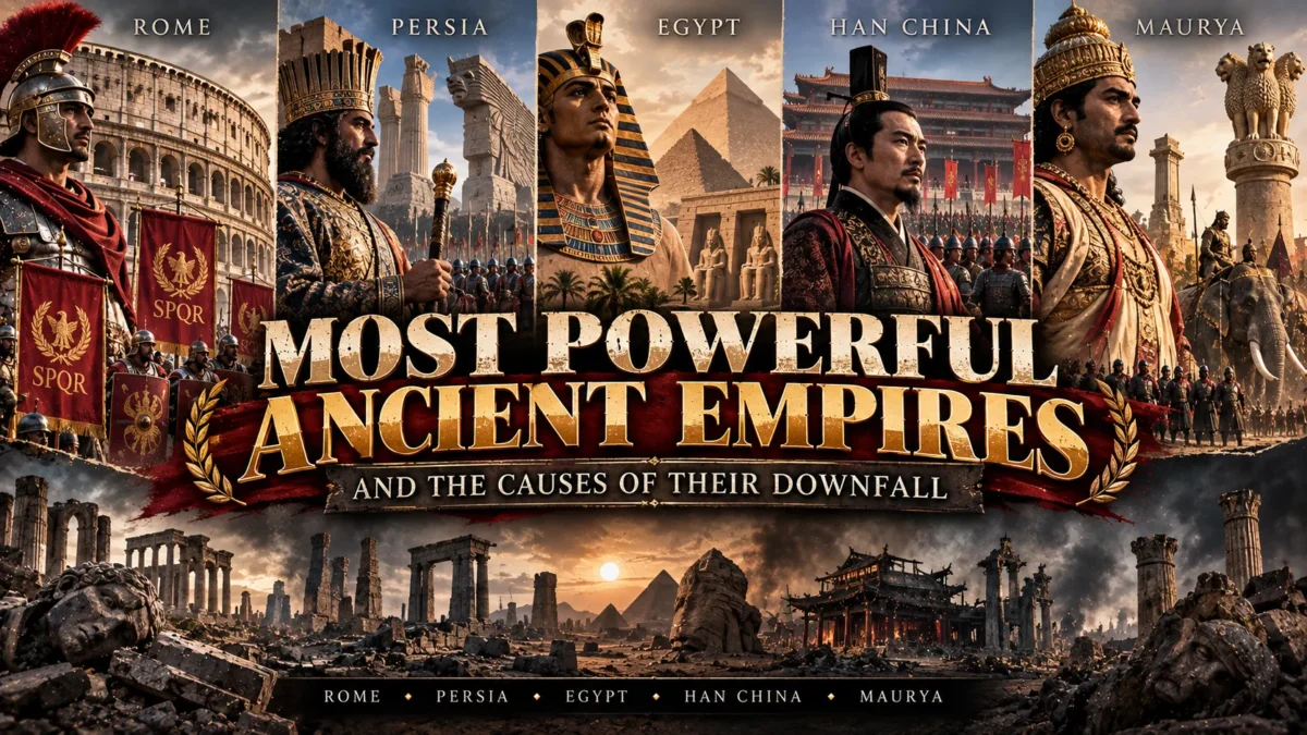 Most Powerful Ancient Empires Causes of Their Downfall