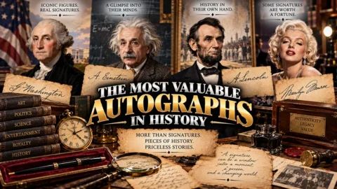 The Most Valuable Autographs in History: 22 Signatures Worth a Fortune