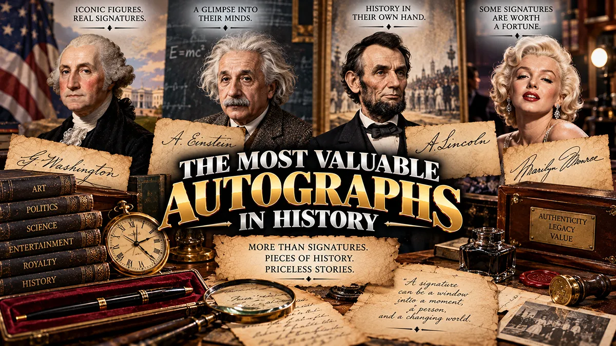 Most Valuable Autographs in History