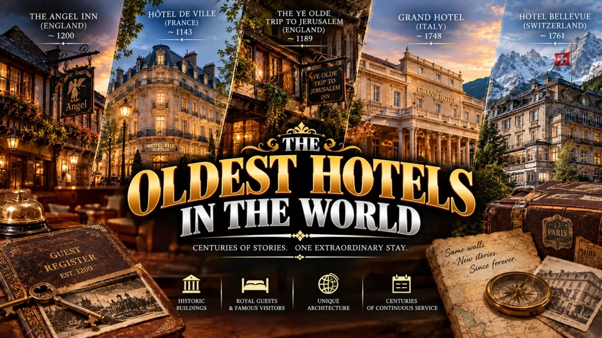 Oldest Hotels In The World