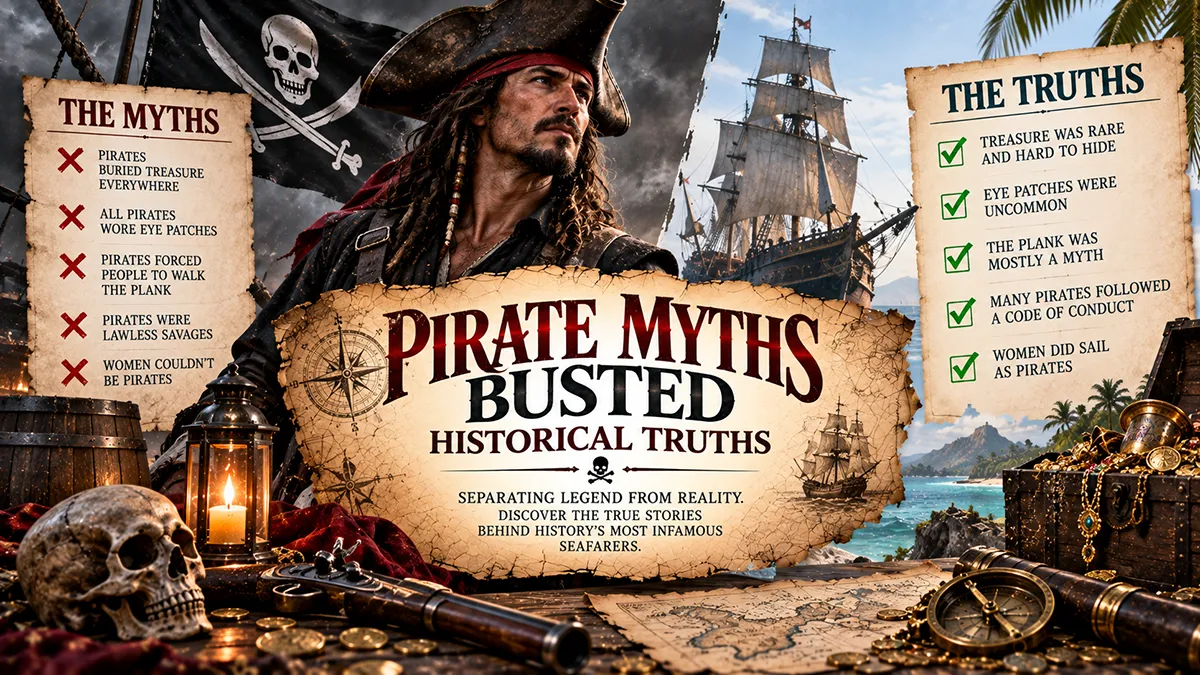 Pirate Myths That Aren’t True