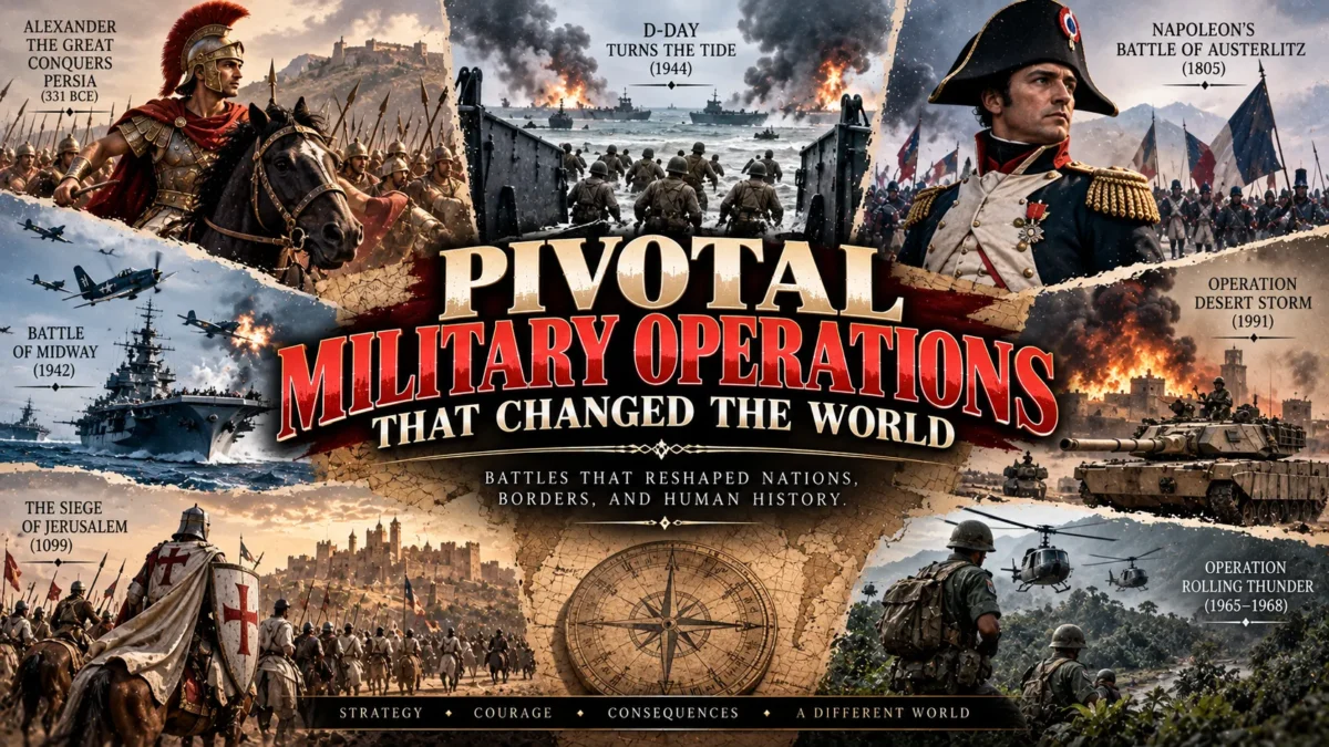 Pivotal Military Operations That Changed The World