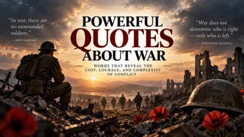 Powerful Quotes About War Everyone Should Reflect On