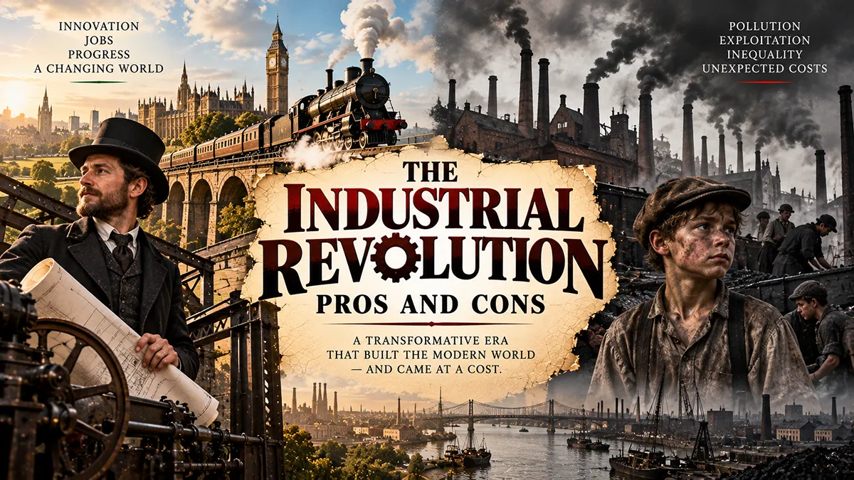 Pros and Cons of the Industrial Revolution