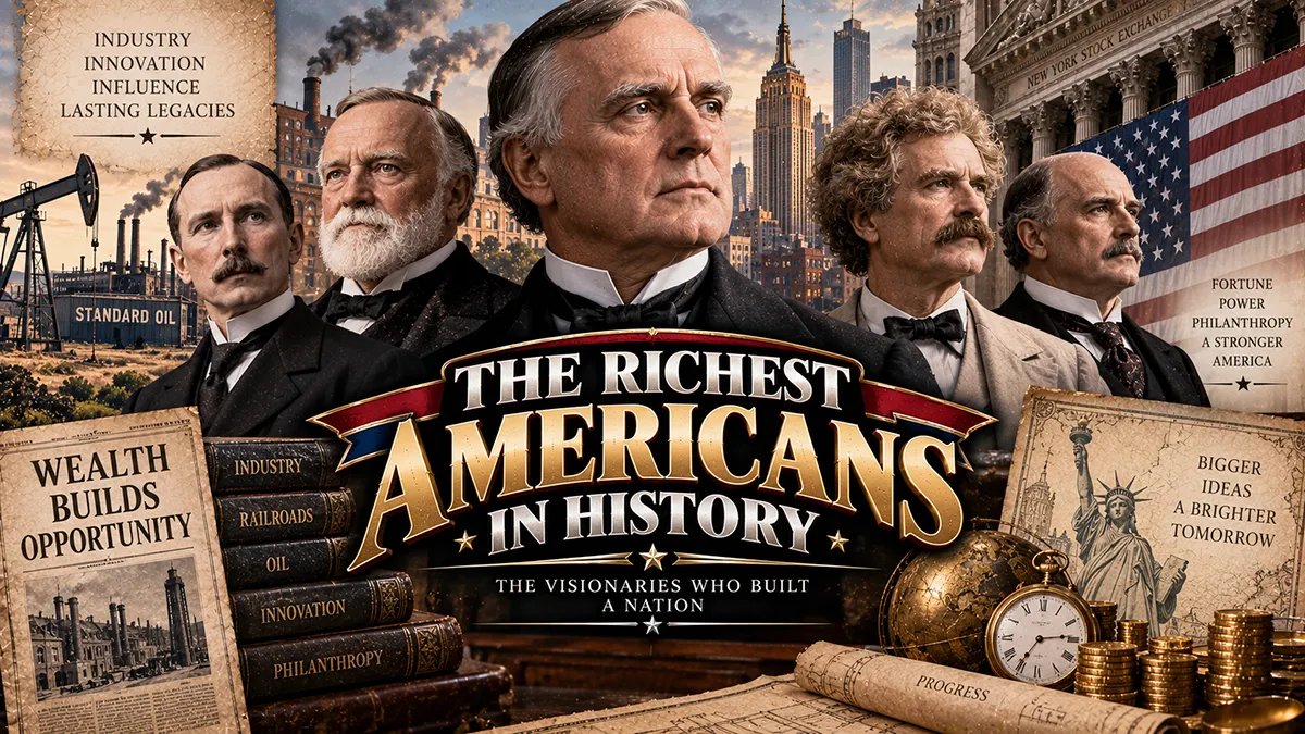 Richest Americans in History