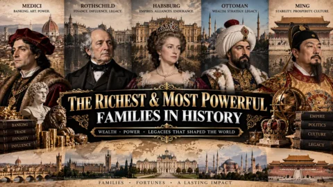 The Richest and Most Powerful Families Throughout History