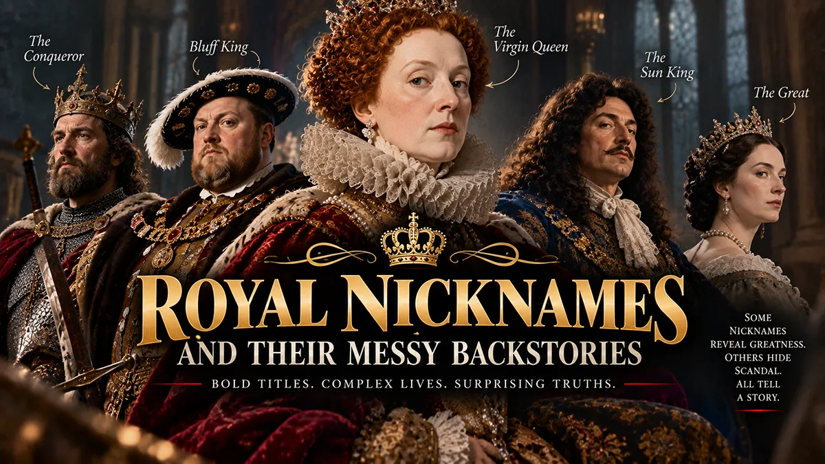 Royal Nicknames With Incredibly Messy Backstories