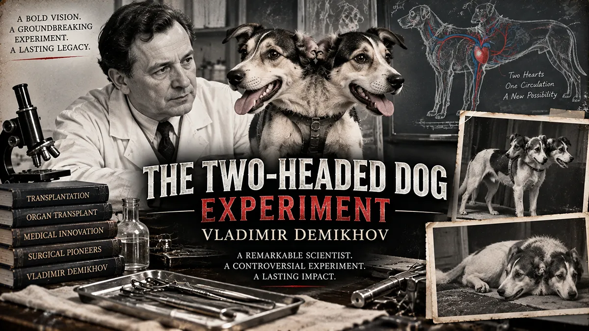 Scientist Who Created a Two-Headed Dog
