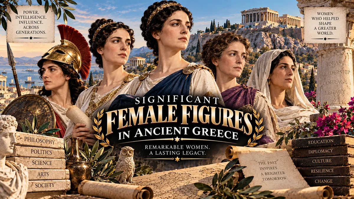 Significant Female Figures From Ancient Greece