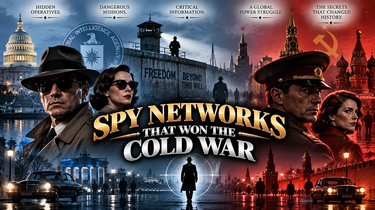 Spy Networks That Won The Cold War