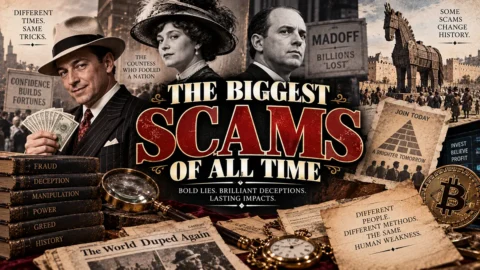 The Biggest Scams and Frauds in History