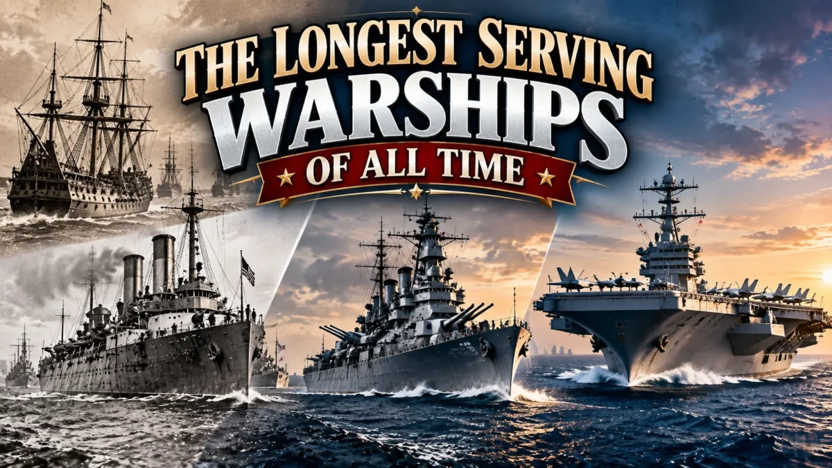The Longest-Serving Warships of All Time