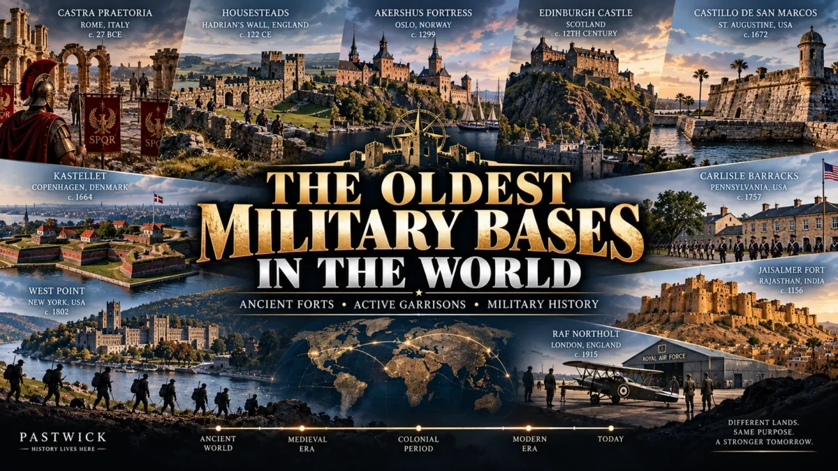 The Oldest Military Bases In The World