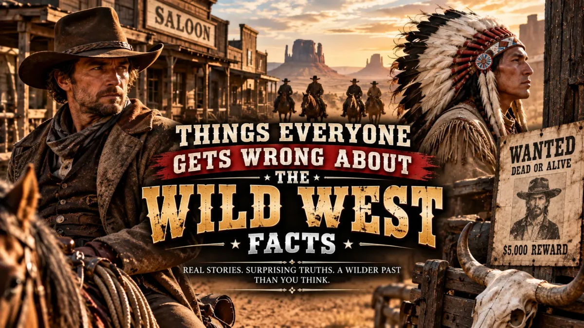 Things Everyone Gets Wrong About the American Wild West