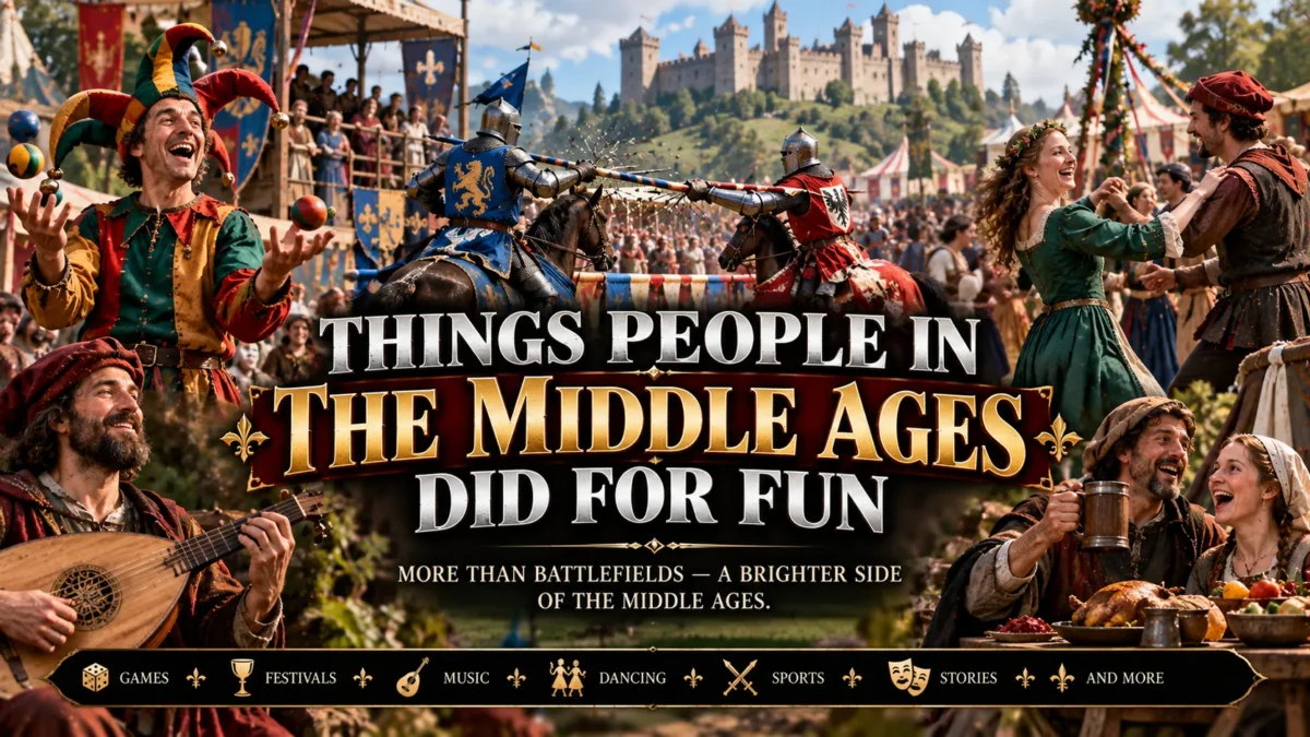 Things People in the Middle Ages Actually Did for Fun