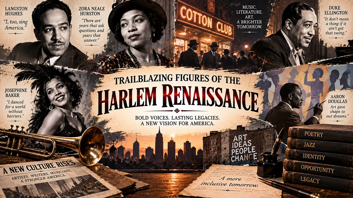 Trailblazing Figures Of The Harlem Renaissance