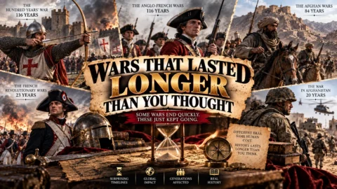 Wars That Lasted A Lot Longer Than You Thought