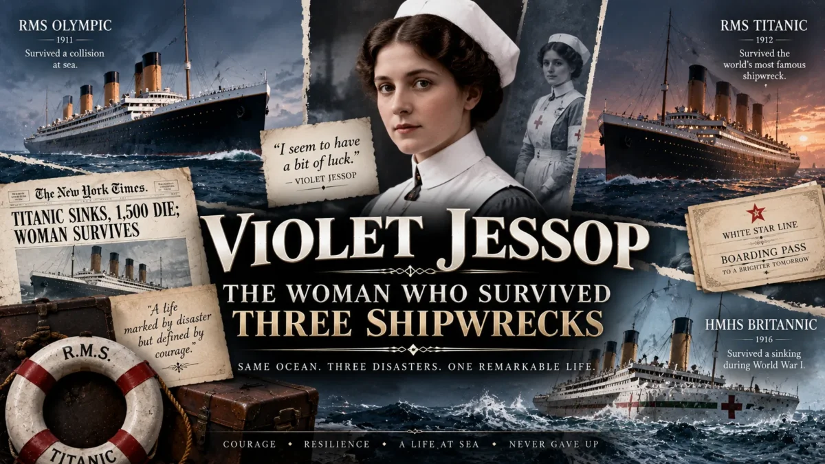 Woman Who Survived Three Shipwrecks: The Real Story of Violet Jessop