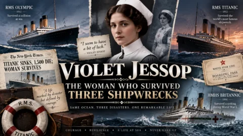 The Woman Who Survived Three Shipwrecks: The Real Story of Violet Jessop