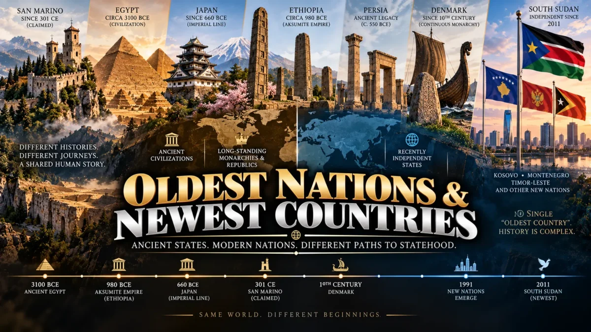World's Oldest Countries