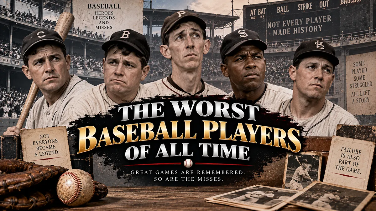 Worst Baseball Players Of All Time