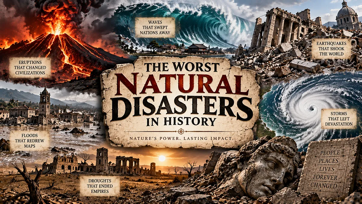 Worst Natural Disasters in History